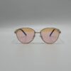 Prada Metalik Desing Pembe Şeffaf Degrade Cam 665