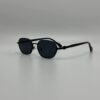 Gucci Siyah Cam Oval Siyah Çerçeve 589