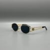 Versace Vintage Gold Çerçeve Siyah Cam 627