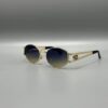 Versace Vintage Gold Çerçeve Degrade Cam 629