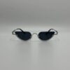 Gucci Cat Eye Gümüş Çerçeve Siyah Cam 608