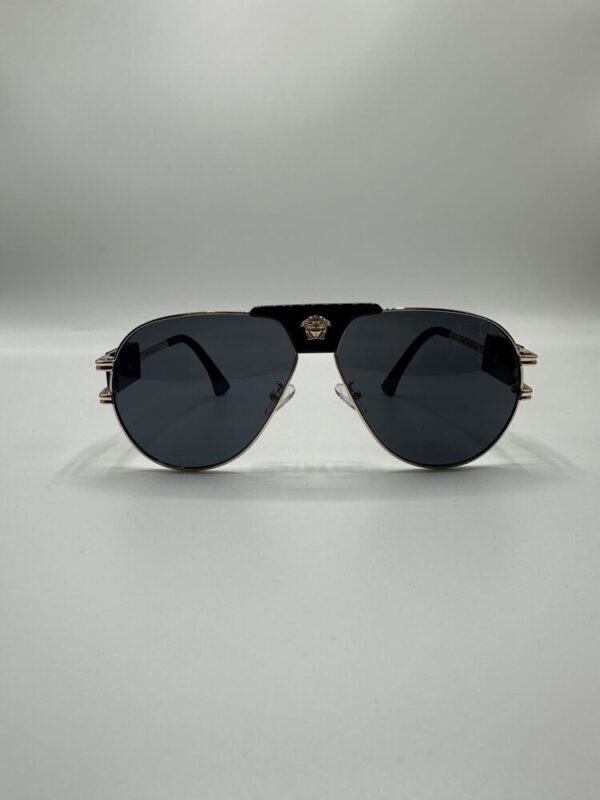 Versace Damla Siyah Cam Gold Çerçeve 544
