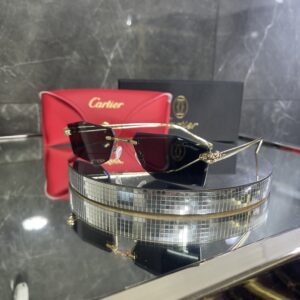 Cartier Avanos gold detay siyah cam 430