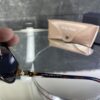 Miu Miu kare leopar çerçeve siyah cam 399