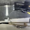 Versace oval metal çok renkli cam 420