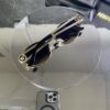 Versace oval metal çok renkli cam 420