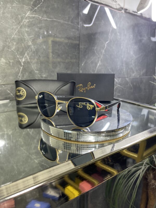 Rayban Porsche Oval Siyah cam 463