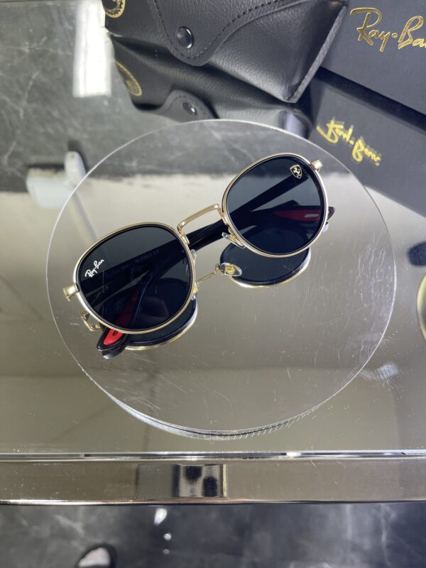 Rayban Porsche Oval Siyah cam 463