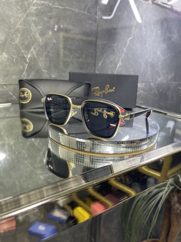 Rayban Porsche Kare Siyah cam 462