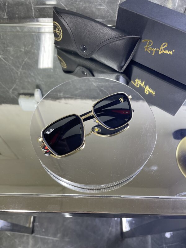 Rayban Porsche Kare Siyah cam 462