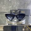 Dior Cat eye Siyah çerçeve lacivert detay 458
