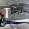 Dior Cat eye Siyah çerçeve lacivert detay 458