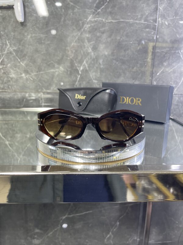 Dior geometrik kahve cam 455