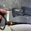 Prada Geometrik Leopar çerçeve şeffaf cam 450