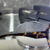 Prada Geometrik Leopar çerçeve şeffaf cam 450