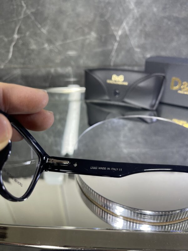 Dolcegabbana Cat eye Siyah çerçeve şeffaf cam 446
