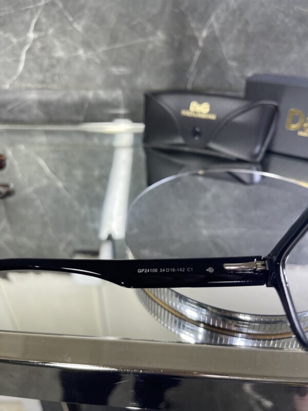 Dolcegabbana Cat eye Siyah çerçeve şeffaf cam 446