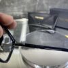 Tomford Siyah çerçeve şeffaf cam 445