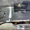 Gucci Leopar çerçeve şeffaf cam 441