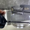 Rayban geometrik mat çerçeve siyah cam 486