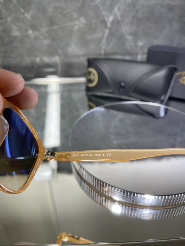 Rayban Sarı çerçeve siyah cam 484