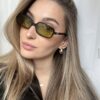 Miu Miu Kare çerçeve sarı cam 489