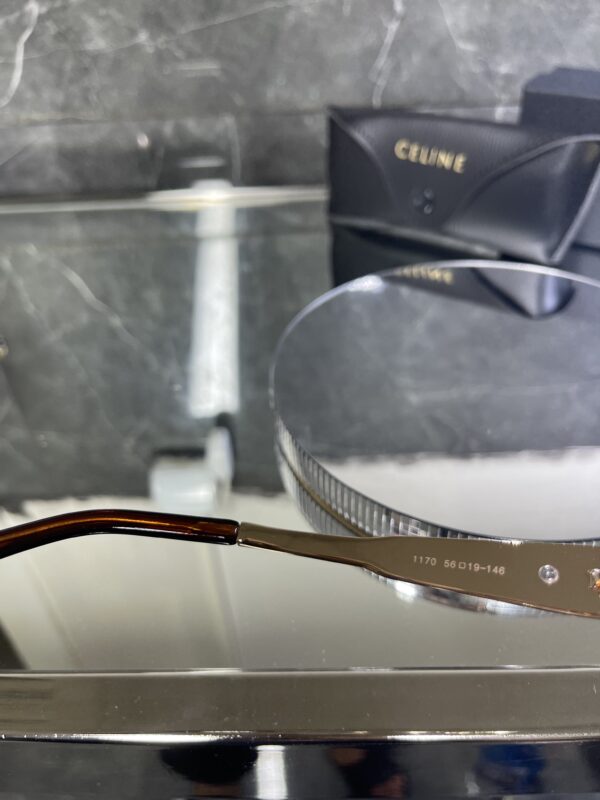Celine Gold çerçeve kahve cam 482