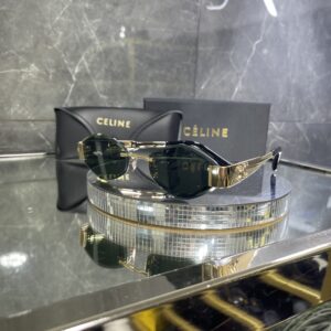 Celine Gold çevresi yeşil cam 481