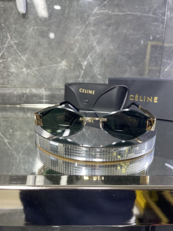 Celine Gold çevresi yeşil cam 481