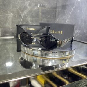 Celine metal gümüş çerçeve siyah cam 480