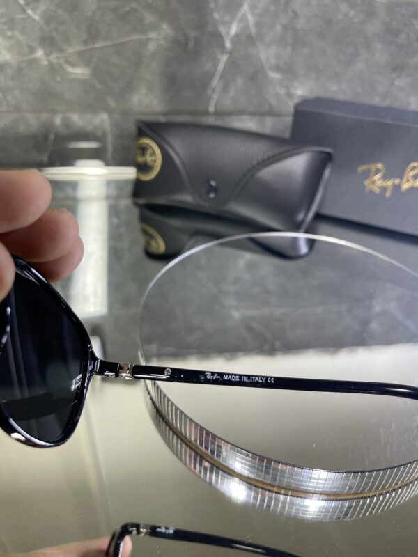 Rayban P Siyah parlak çerçeve siyah cam 478