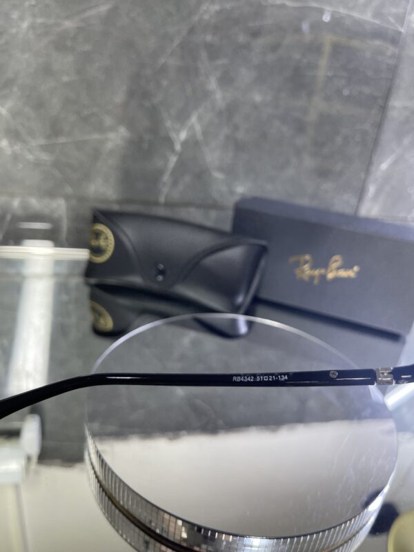 Rayban P Siyah parlak çerçeve siyah cam 478