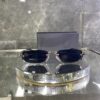 Gucci Metal Gümüş çerçeve siyah cam 494