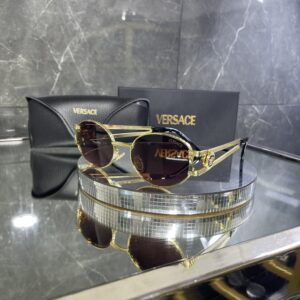 Versace Metal oval çok renkli cam 497