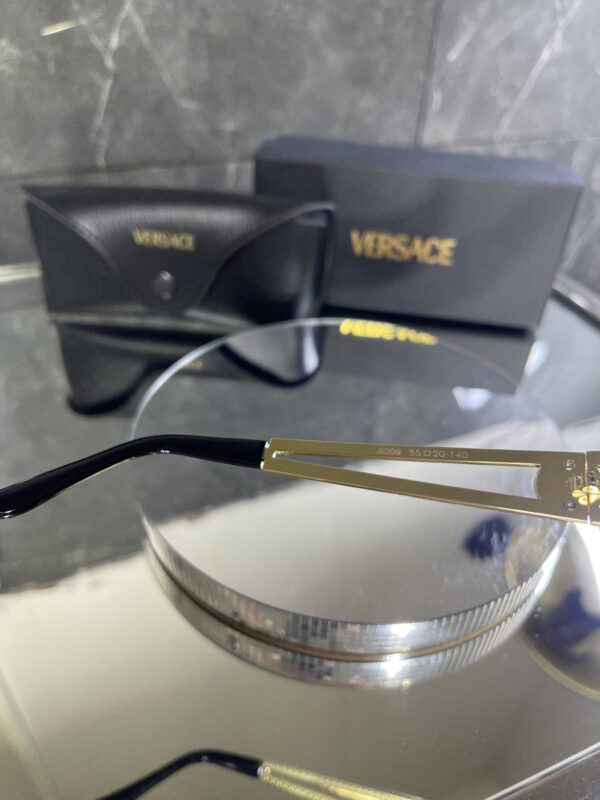Versace Metal oval çok renkli cam 497
