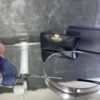 Gucci mavi cam gümüş çerçeve 496
