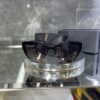 Yvesaintlaurent leopar detay siyah çerçeve 515
