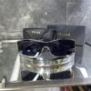 Celine geometrik gold çerçeve siyah cam 510