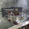 Balenciaga Gold çerçeve pembe cam 507