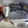 Balenciaga Gold çerçeve pembe cam 507
