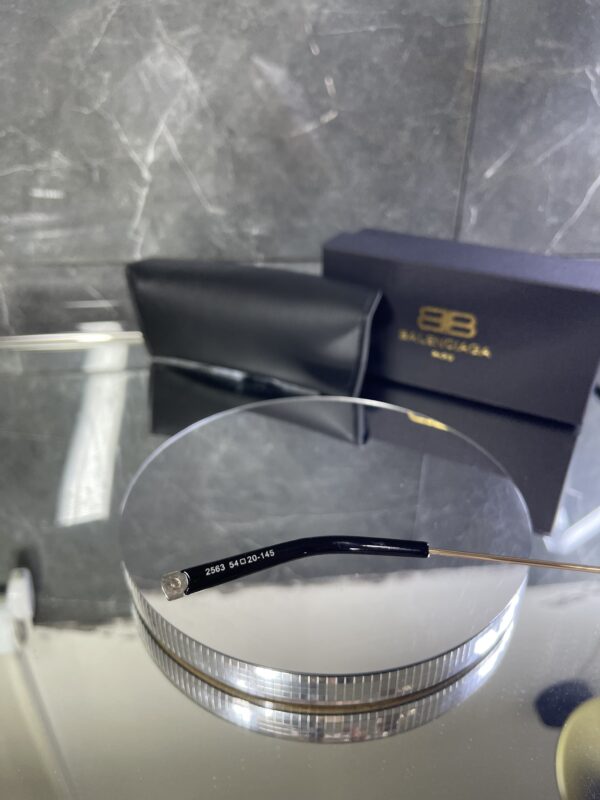 Balenciaga Gold çerçeve pembe cam 507