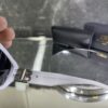 Balenciaga geometrik beyaz çerçeve siyah cam 504