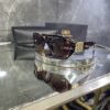 Balenciaga geometrik leopar çerçeve kahve cam 503