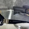 Balenciaga siyah cam siyah çerçeve 501