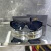 Balenciaga geometrik siyah cam siyah çerçeve 499
