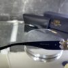 Balenciaga geometrik siyah cam siyah çerçeve 499