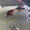 Cartier geometrik çok renki cam 498