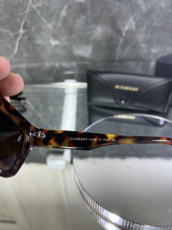 Burberry Cat Eye Leopar çerçeve kahve cam 417