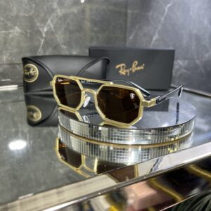 Rayban gold aksesuar kahve cam 405