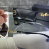 Rayban gold aksesuar kahve cam 405